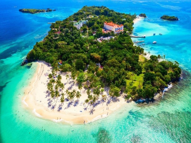 Cayo Levantado island Excursion to do in Samana Dominican Republic