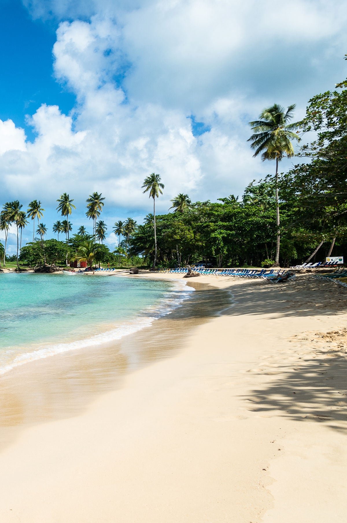Fronton beach boat tour from Samana Dominican Republic.